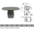 AF447-100 Trim Fasteners – Bag of 100