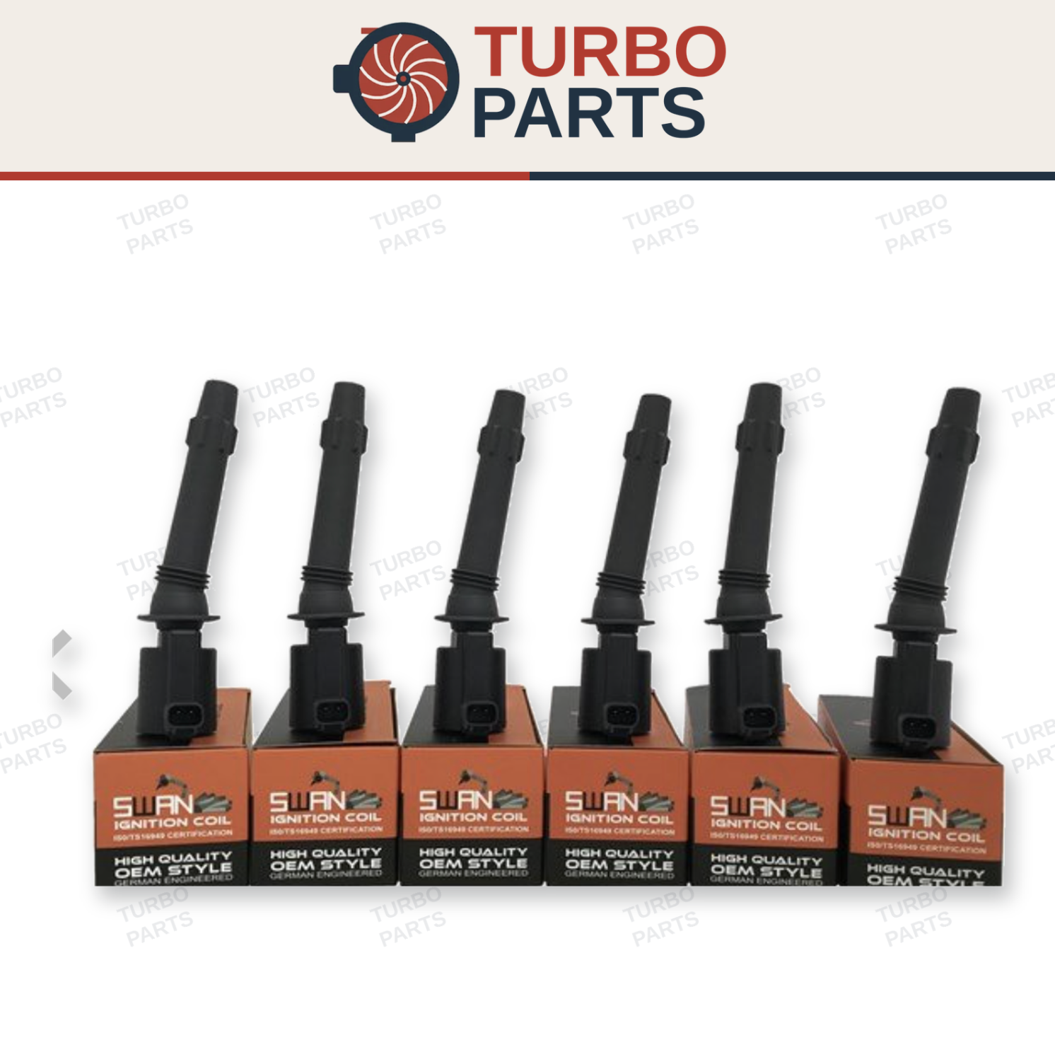  6 x NGK Iridium Spark Plugs & 6 x SWAN Ignition Coils for Ford Falcon BA XR6