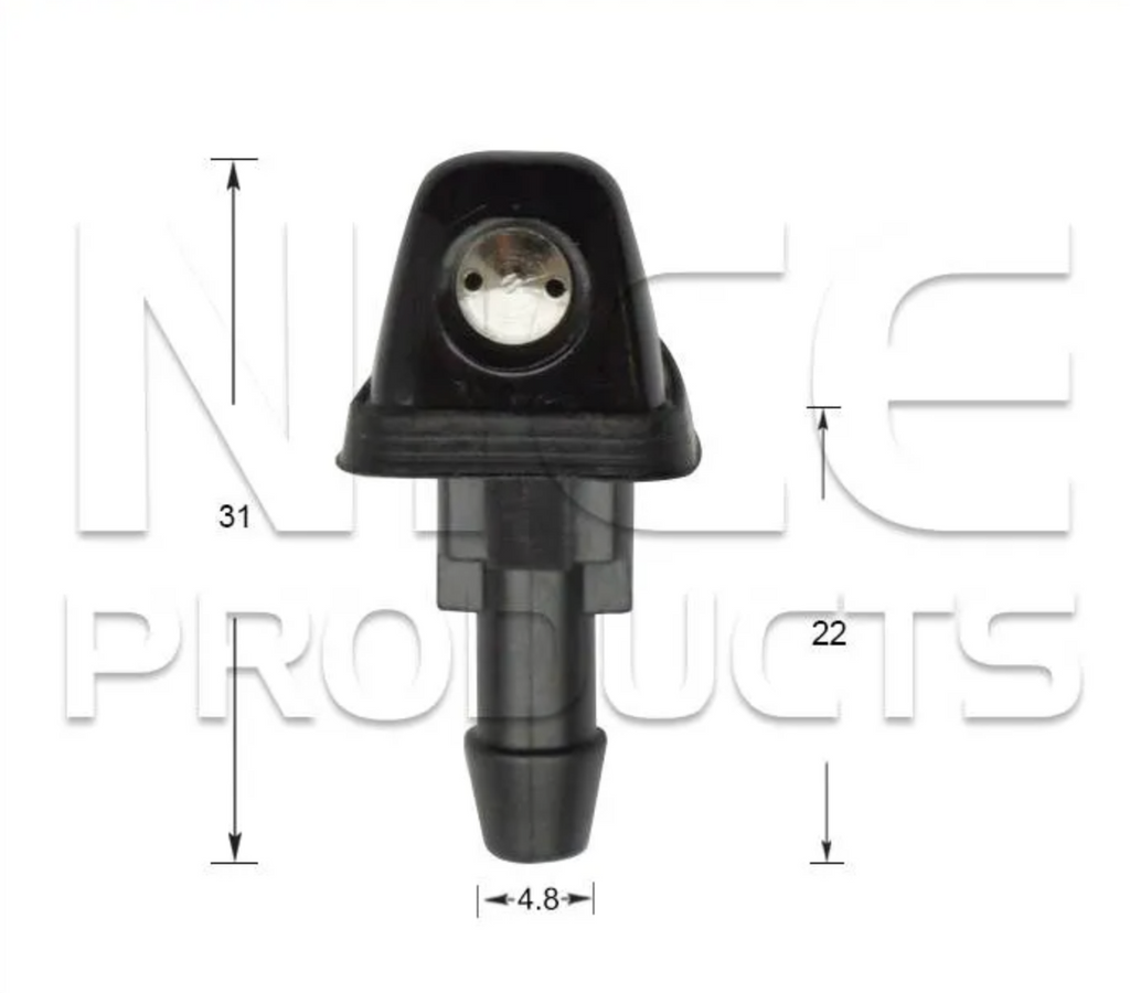 2x Windscreen Wiper Nozzle SprayerJet for Toyota 4 Runner | 1989 - 1996