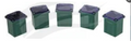 Jaylec Pack 5 Female Fusible Link Low Profile - J Type 40Amp Green (FL6040-5)