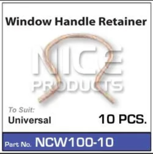 NCW100-10 Window Winder C-Clips – Pack of 10