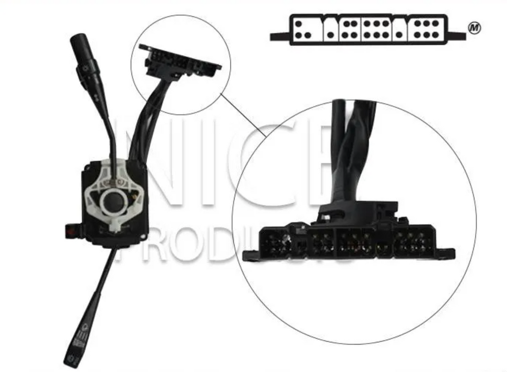 Headlight Indicator Wiper Combination Switch For Toyota Landcruiser 78 Series