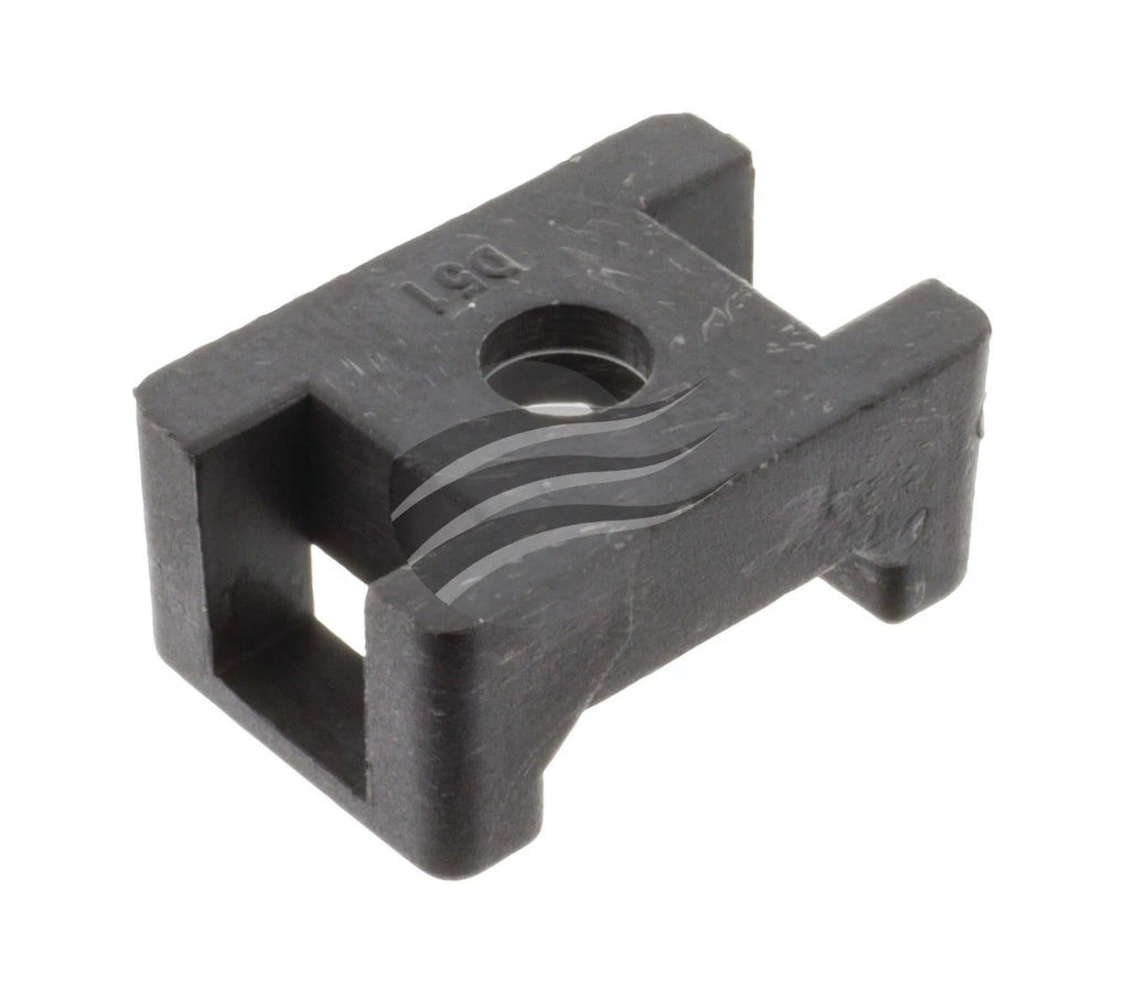 5x Jaylec CT4015BL Cable Tie Mount Screw Down H7 x L15 x W10mm 10 Pack
