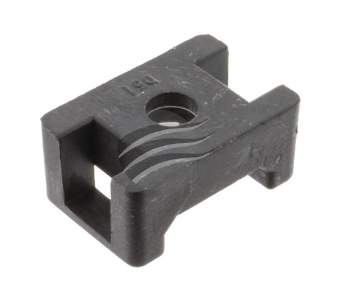 5x Jaylec CT4015BL Cable Tie Mount Screw Down H7 x L15 x W10mm 10 Pack