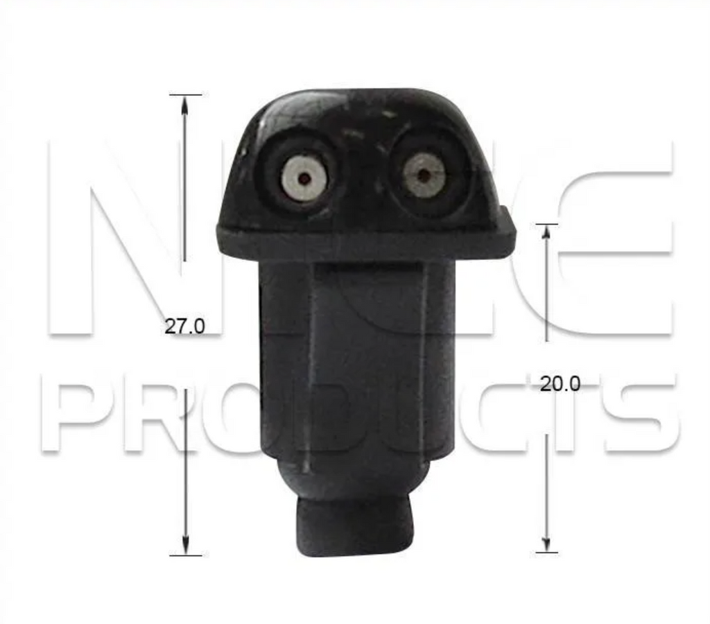 2x Windscreen Wiper Nozzle SprayerJet for Kia Sportage KM | 04/05 - 07/10