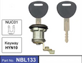 NBL133 Boot Lock Barrel