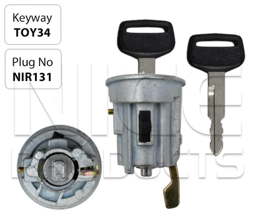 Ignition Barrel & Key suitable for Landcruiser FJ40 FJ45 FJ55 No Steering Lock