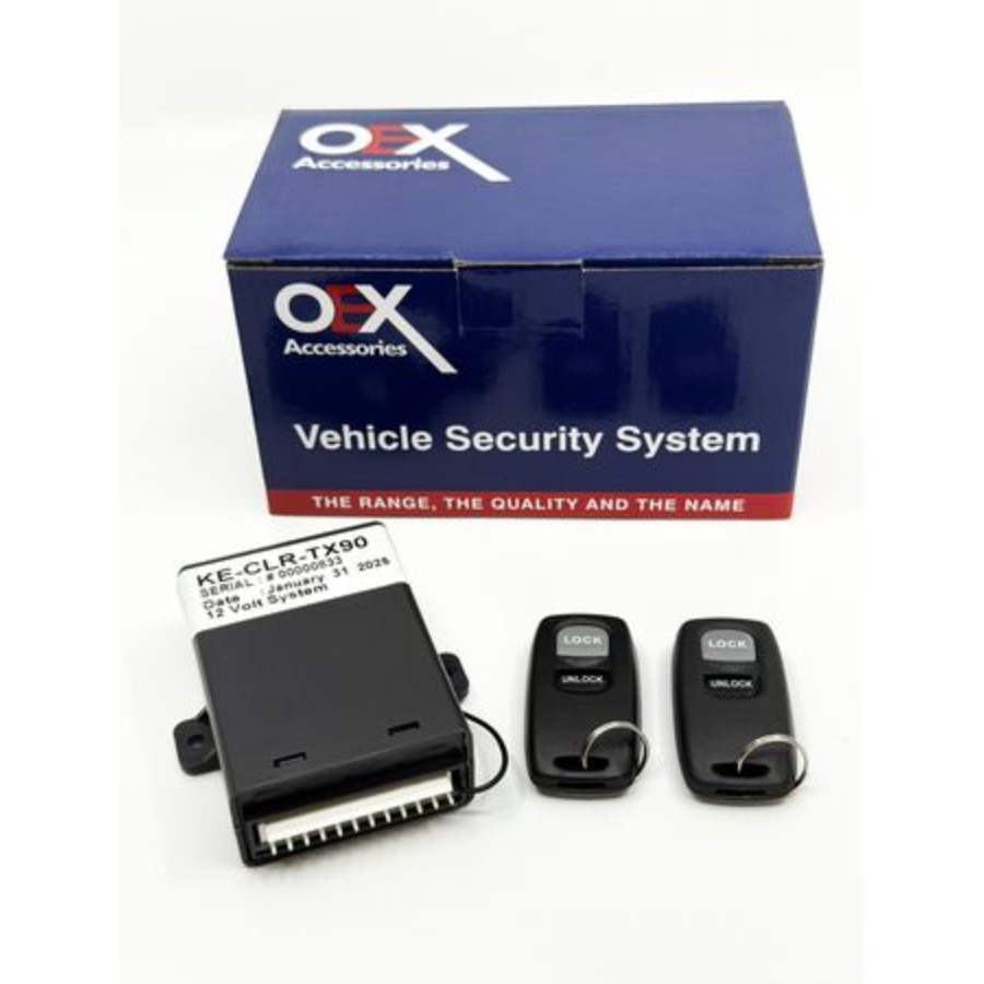 Automotive Keyless Entry Kit 12v Universal - Suits 2 or 4 Door Systems