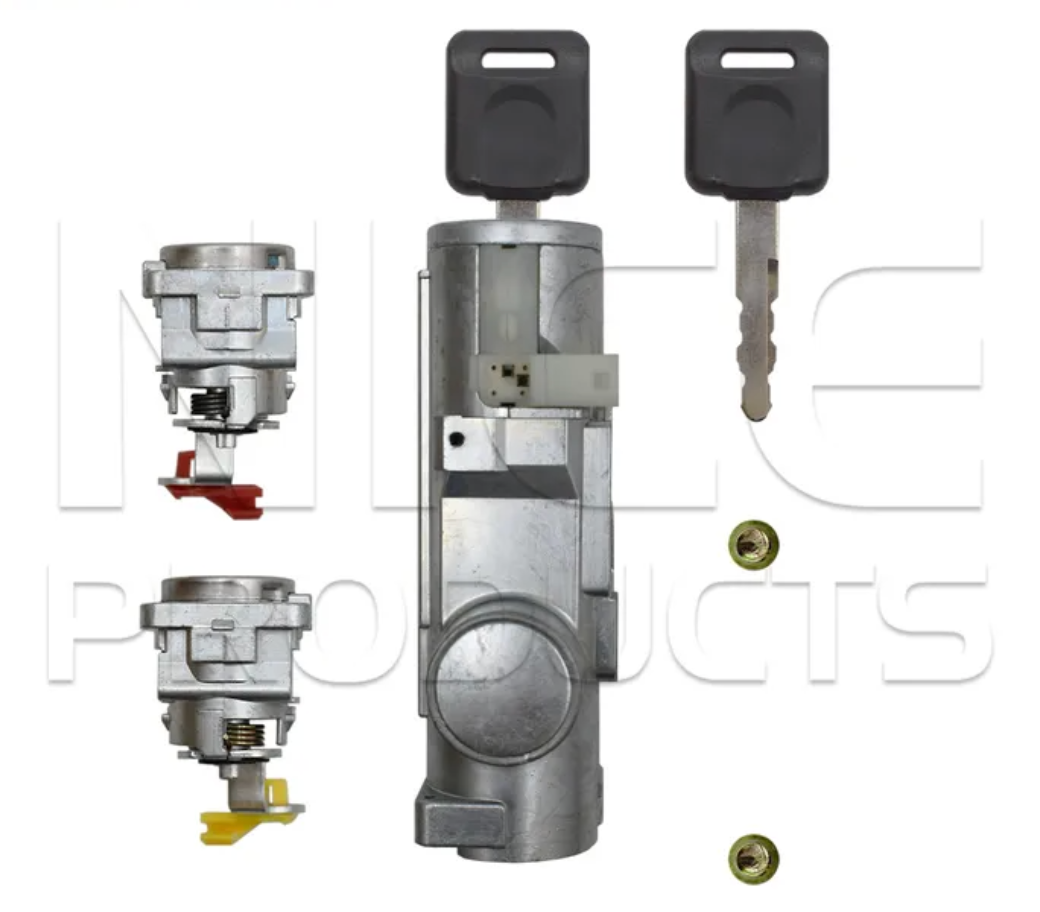 Ignition Barrel & Door Lock Set for Nissan Navara D40 Thailand Built (03/08 –...