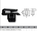 AF384-100 Trim Fasteners – Bag of 100