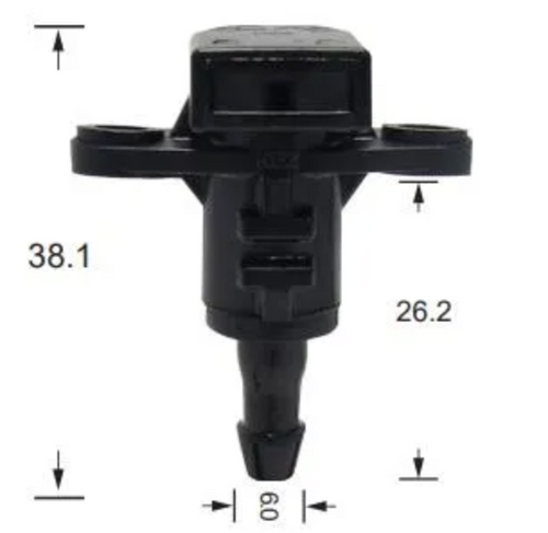 2x Windscreen Wiper Nozzle SprayerJet for Kia Rio JB | 06/05 - 12/15