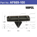 AF669-100 Trim Fasteners – Bag of 100