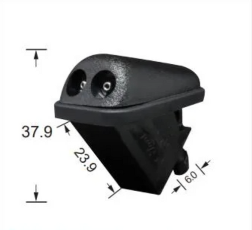 2x Windscreen Wiper Nozzle SprayerJet for Ford Fiesta WS-WT | 2013 - 2017