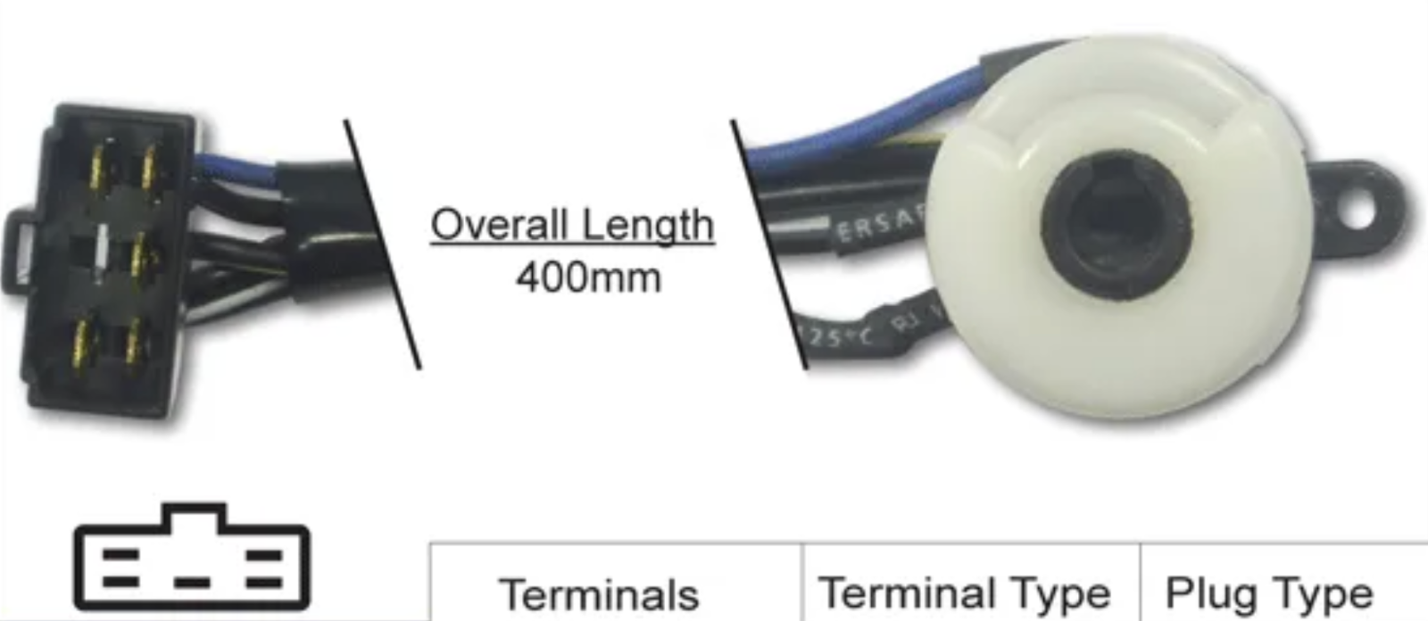 Ignition Switch for Mitsubishi L200 MA (06/79 – 10/81)