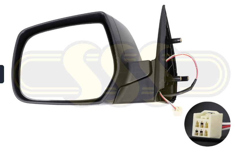 FORD RANGER PJ PK ELECTRIC DOOR MIRROR LEFT PASSENGER SIDE 06-11 NEW 3 PIN
