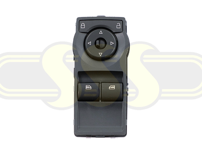 UTE HOLDEN COMMODORE VE UTE SS SV6 2 BUTTON POWER WINDOW/MIRROR SWITCH BLACK NEW