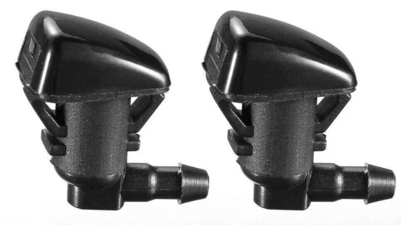 2x Windscreen Wiper Nozzle SprayerJet for Toyota Hilux GGN15/25 | 03/05 - 09/15