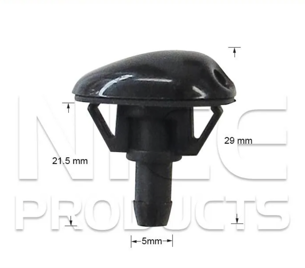 2x Windscreen Wiper Nozzle SprayerJet for Mitsubishi Mirage | 1996 - 2005