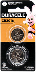 12 x DURACELL LITHIUM 3V COIN BATTERIES CR2016 BATTERY BRAND NEW (6x 2 Pack)