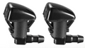 2x Windscreen Wiper Nozzle SprayerJet for Toyota Hilux KUN16/26 | 03/05 - 09/15
