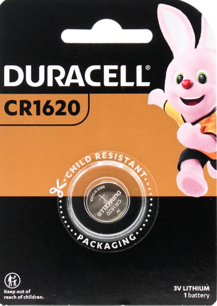 3 x DURACELL CR1620 3V LITHIUM COIN BATTERY BATTERIES BRAND NEW