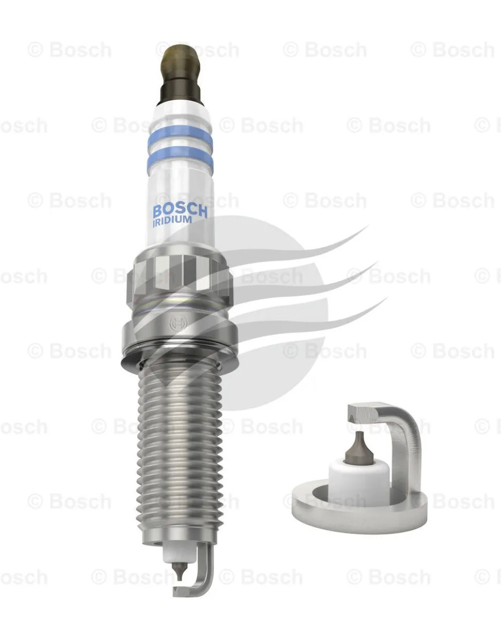4x Bosch ZR7SI332S Suppressed Spark Plug - 0242135518