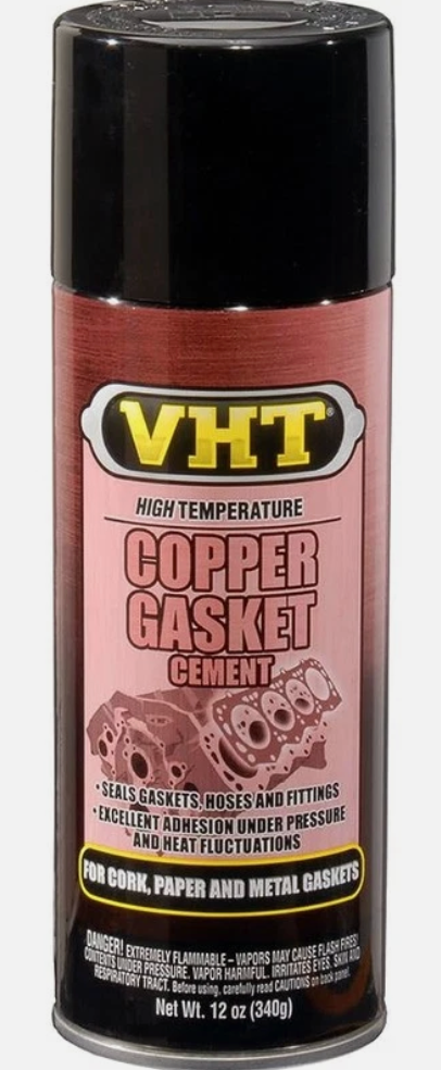 6 x VHT Copper Coat Head Gasket Cement Spray High Temperature 340g - SP21A