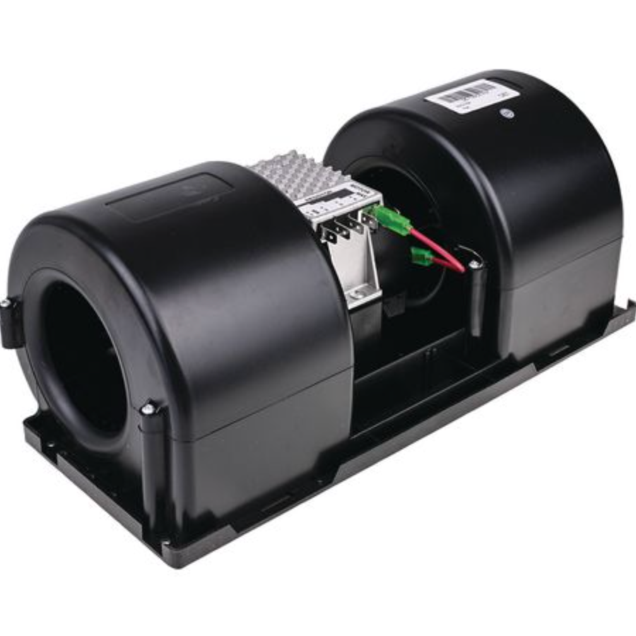 New AC Blower Assembly 12v Universal 3 Speed 588 cfm Barrel Fans