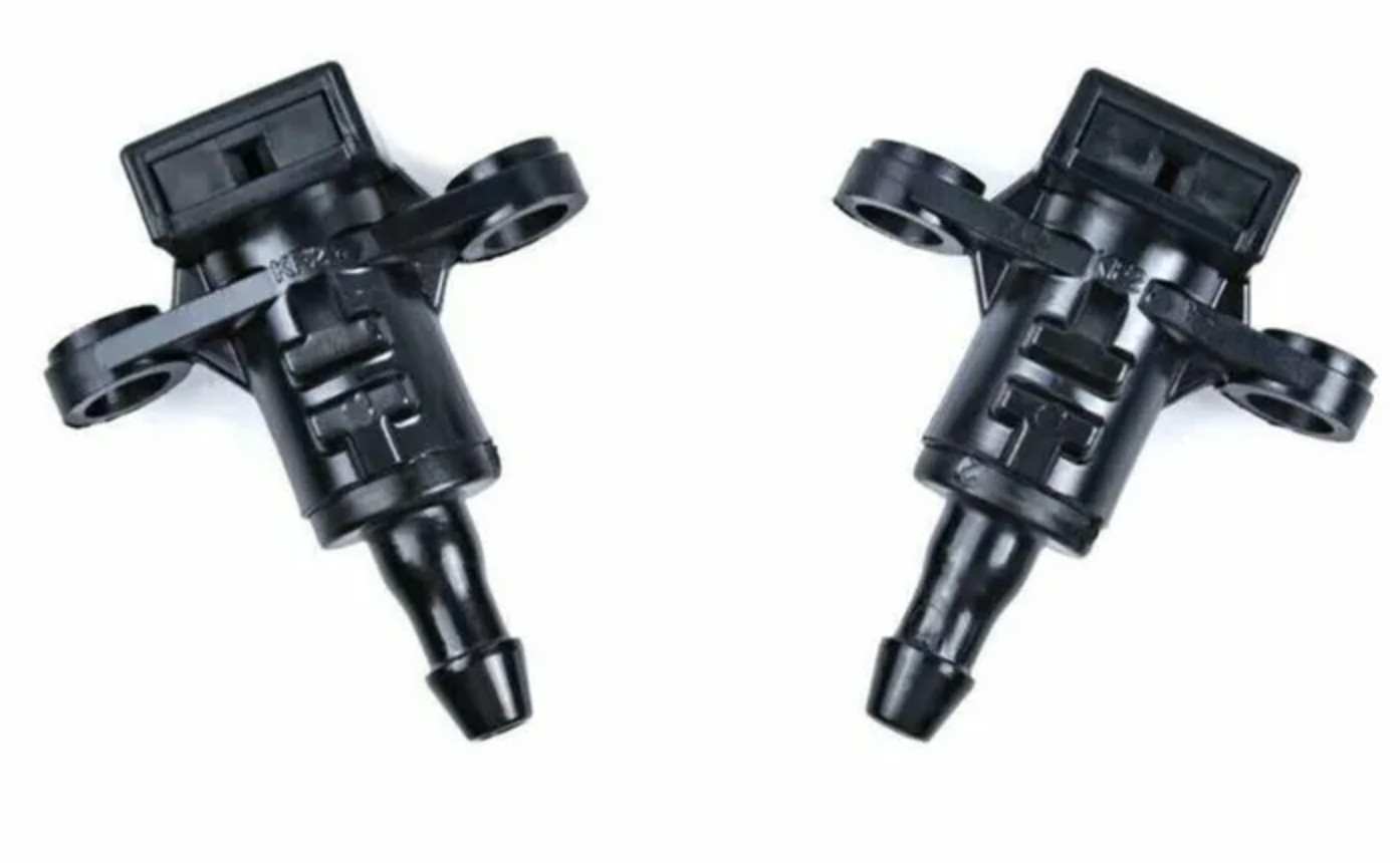 2x Windscreen Wiper Nozzle SprayerJet for Hyundai Elantra MD | 06/11 - 01/16