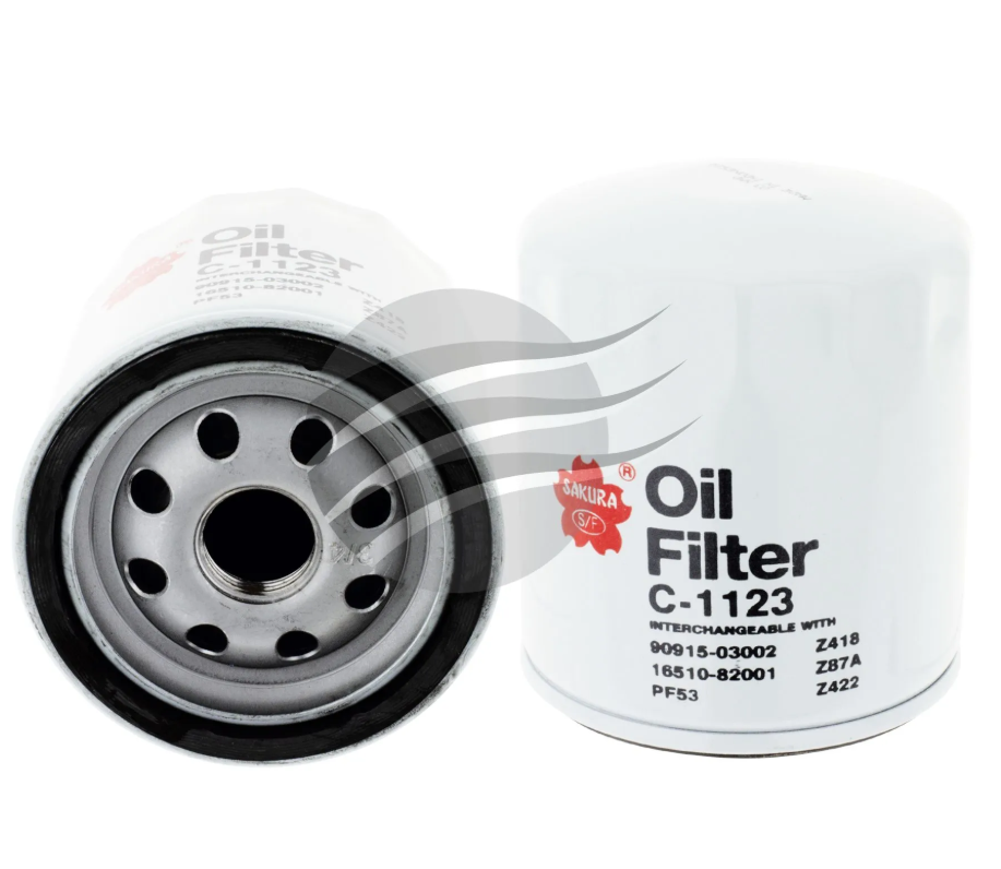 Sakura C1123 Oil Filter - SAME AS RYCO OIL FILTER Z418