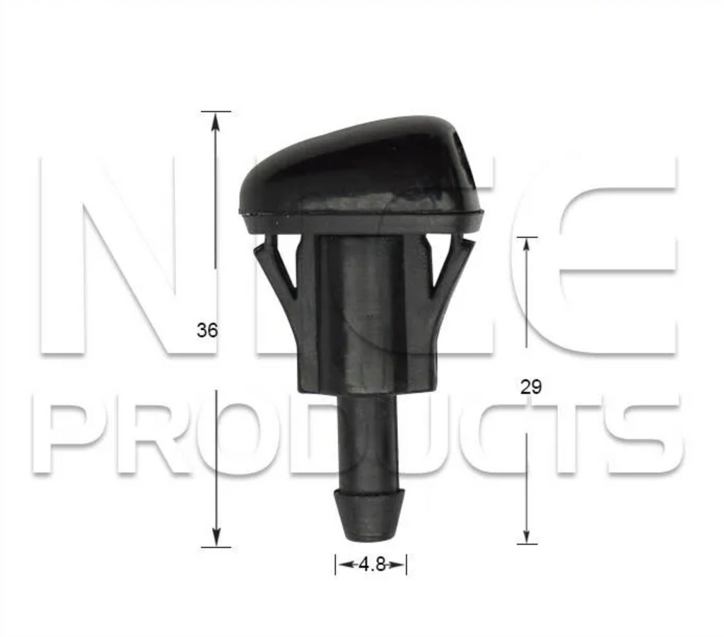 2x Windscreen Wiper Nozzle SprayerJet for Toyota RZN147/149 | 11/97 - 04/05