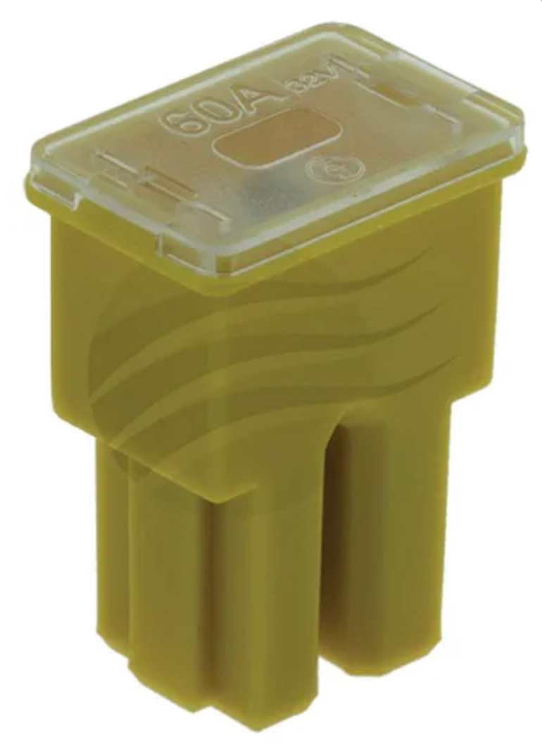 FEMALE FUSIBLE LINK 60amp YELLOW - FL0060