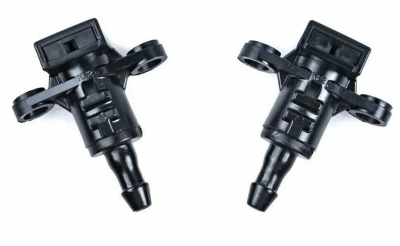 2x Windscreen Wiper Nozzle SprayerJet for Hyundai Veloster | 04/11 - 03/19