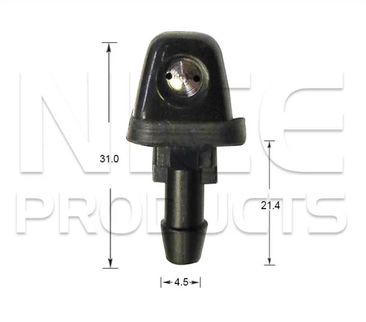 2x Windscreen Wiper Nozzle SprayerJet for Ford Falcon EA-EB-ED | 02/88 - 09/94