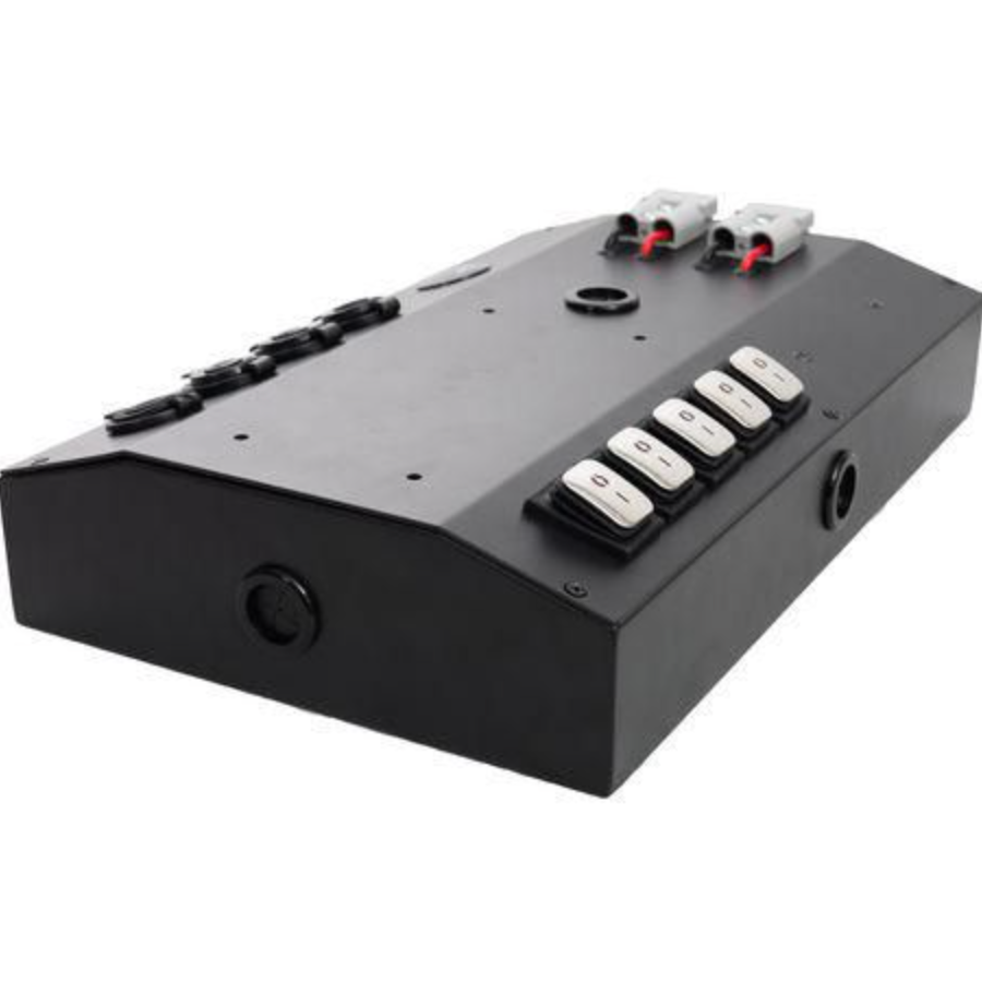 Drivetech 12v Control Box with Rocker Switches Power Sockets - suit Dual Battery
