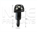 2x Windscreen Wiper Nozzle SprayerJet for Hyundai Elantra HD | 10/06 - 05/11