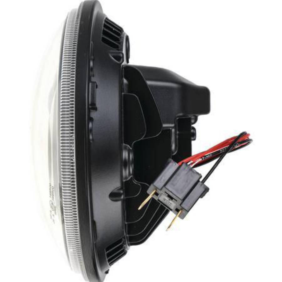 GREAT WHITES 7 Inch LED Headlight Insert High Beam Only with Park GWF1010