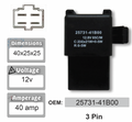 Flasher Relay for Nissan Urvan 1986 - 1995