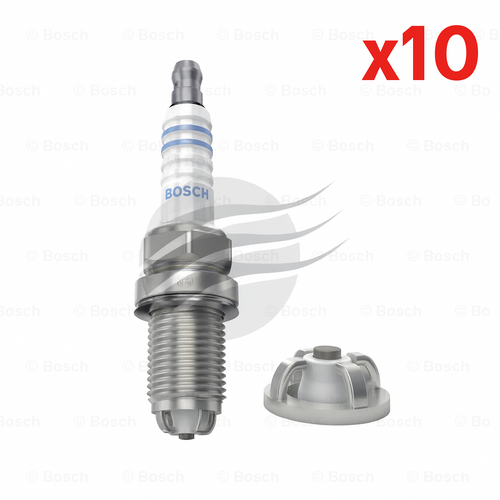 10 x Bosch Nickel Spark Plugs FGR8KQE