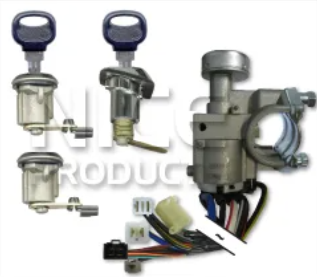 Ignition Lock and All Locks Set for Ford Meteor GB / GC - not keyed alike