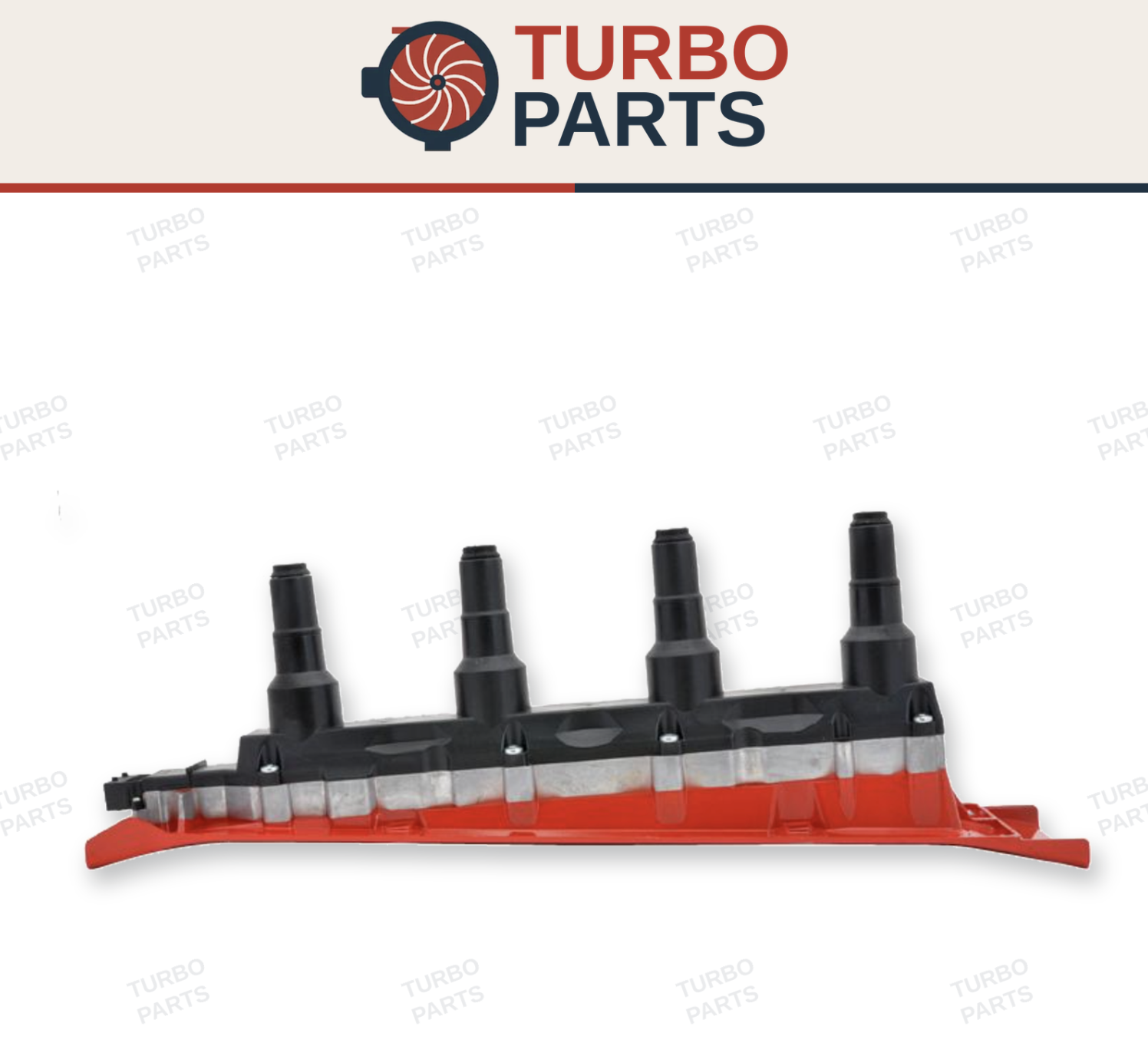 OEM Quality Ignition Coil Pack Red Top For Saab 9000 9-3 2.0L 2.3L Turbo