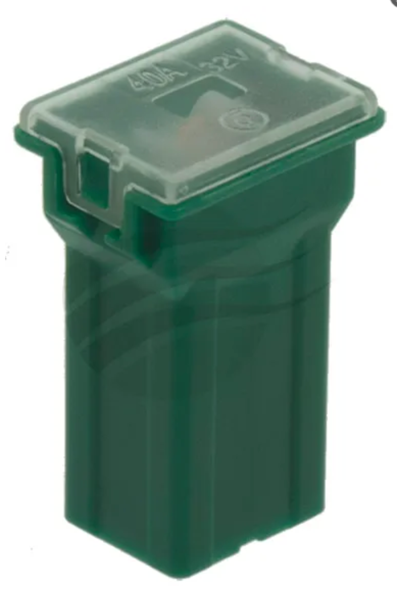 Jaylec MINI FEMALE FUSIBLE LINK 40amp GREEN - FL3040