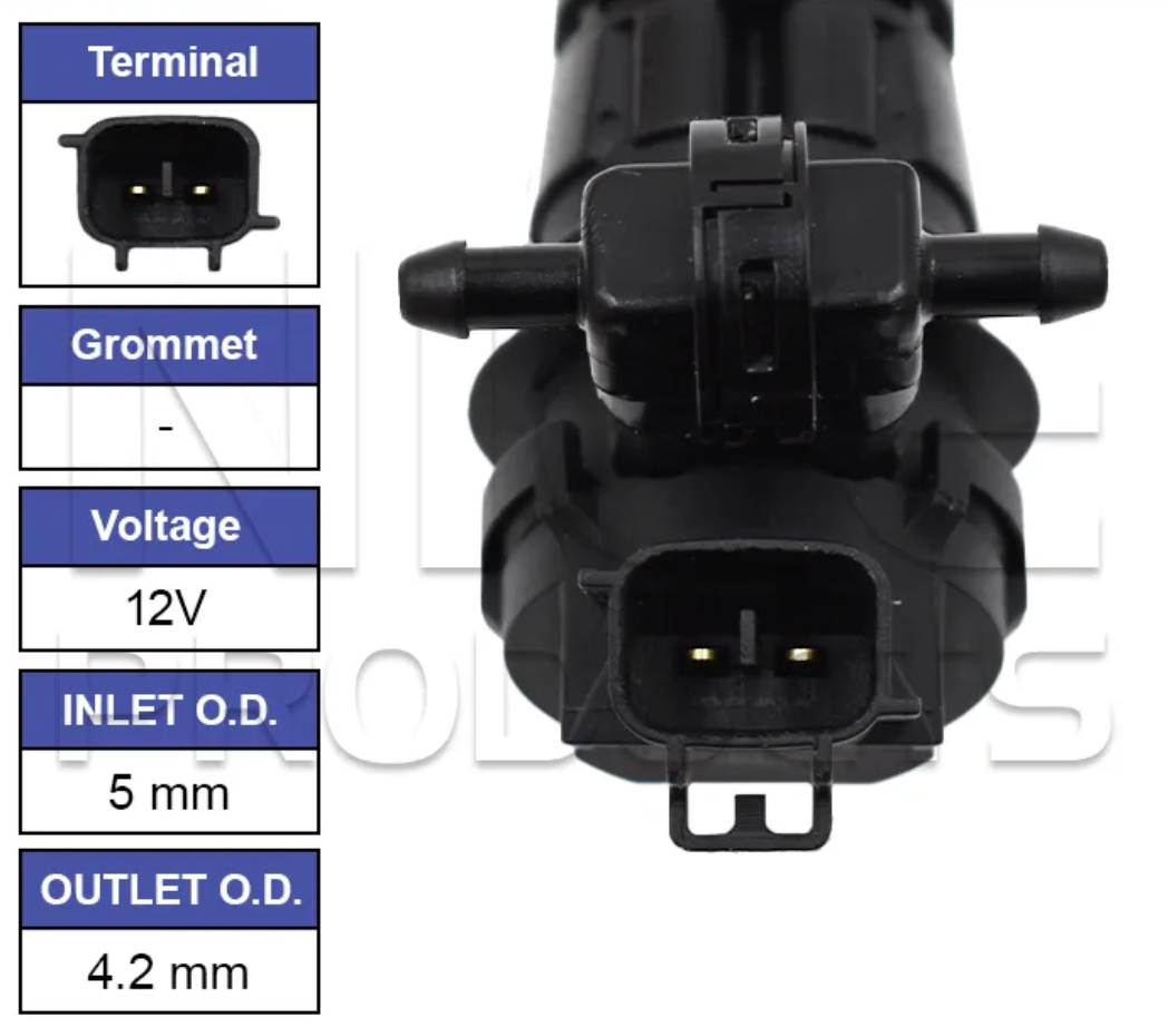 Front Windscreen Washer Pump for Toyota RAV4 ASA42-44 (02/13 - 02/19)