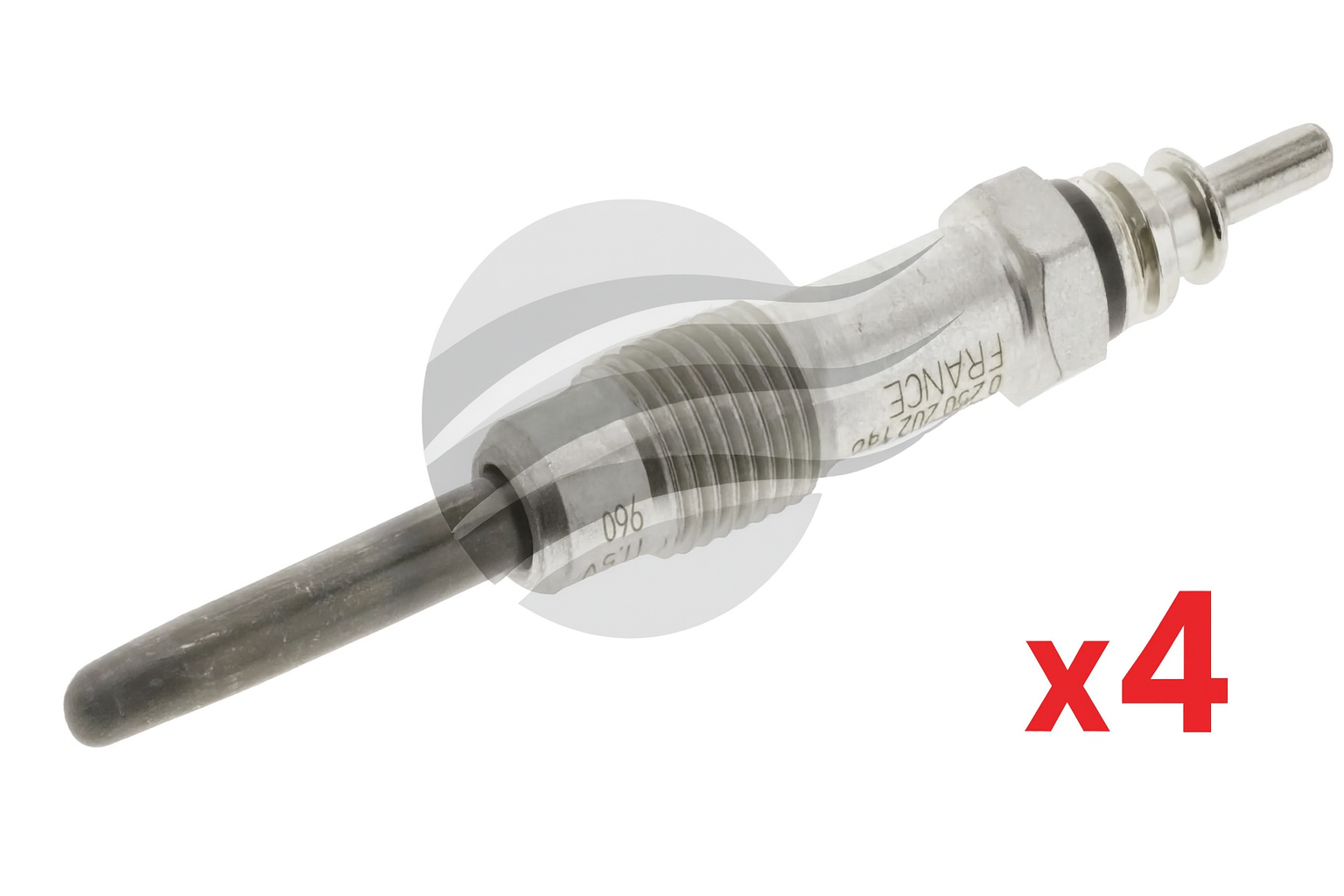 4x Brand New Genuine Bosch 0250202140 Glow Plugs