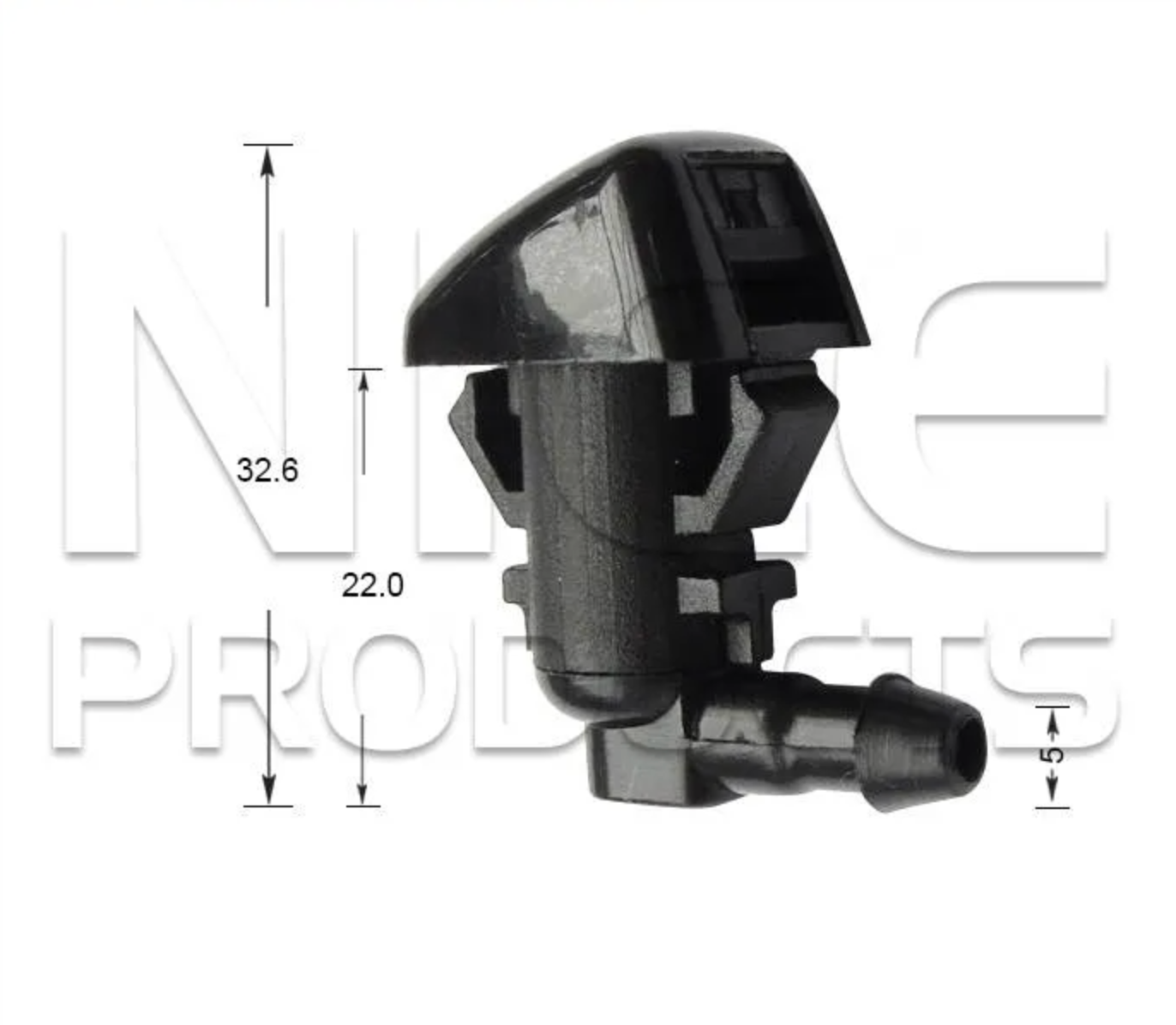 2x Windscreen Wiper Nozzle SprayerJet for Ford Focus LT | 05/05 - 05/08