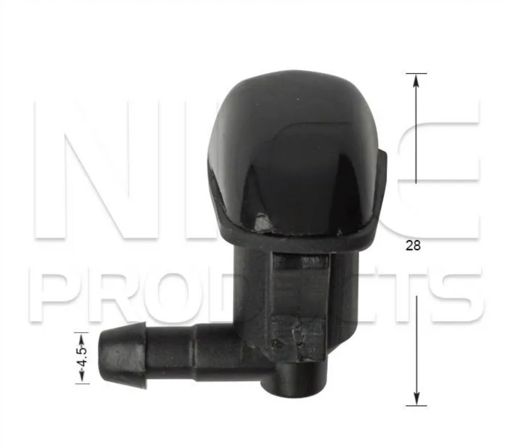 2x Windscreen Wiper Nozzle SprayerJet - Toyota Corolla AE111-112 | 06/97 - 08/01