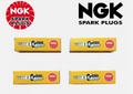 4 x Genuine NGK Spark Plugs - BKR5E-11
