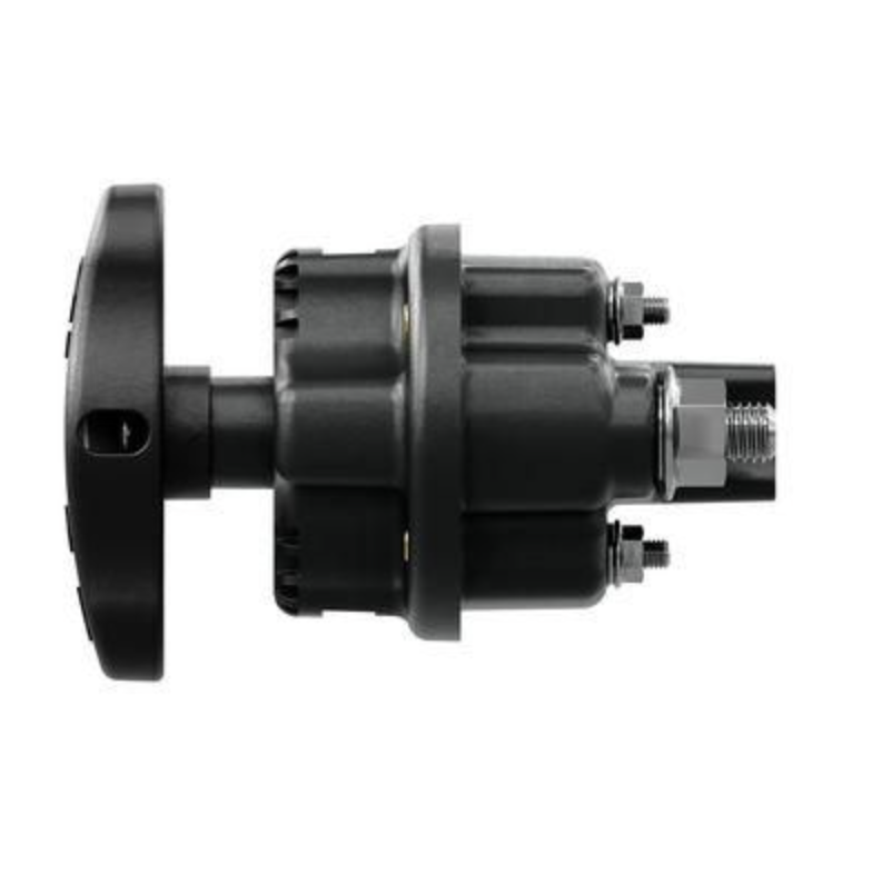 Battery Master Switch With Lockout Tag - Cole Hersee 300 Amp DPST - Black Handle