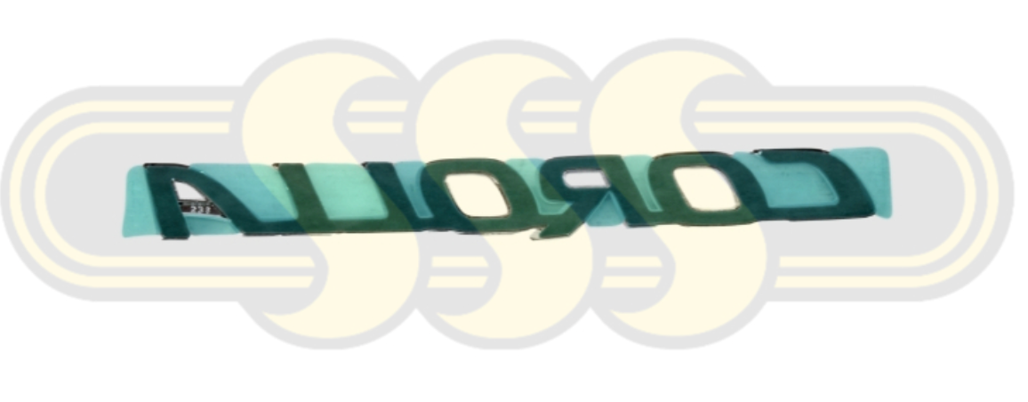 Genuine Toyota COROLLA Badge