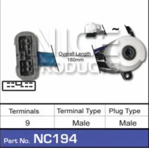 Ignition Switch for Toyota Landcruiser 80 Series - NEW